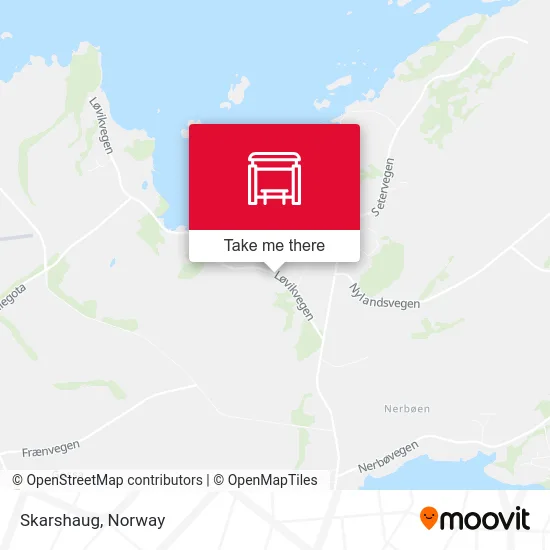 Skarshaug map