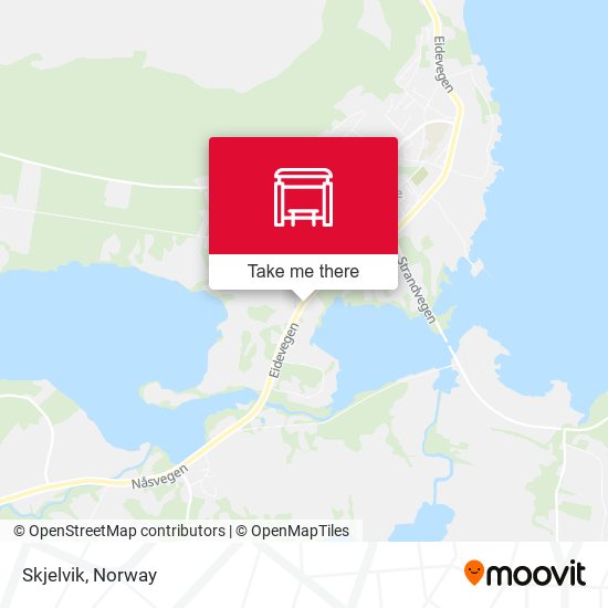 Skjelvik map