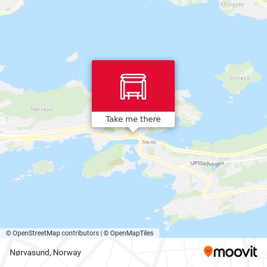 Nørvasund map