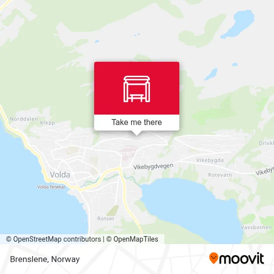 Brenslene map