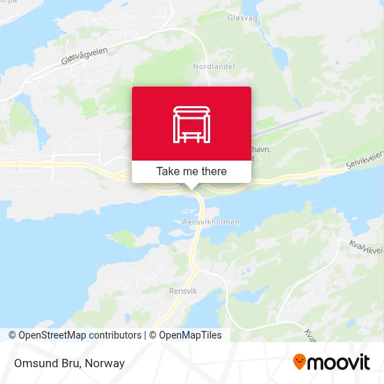 Omsund Bru map