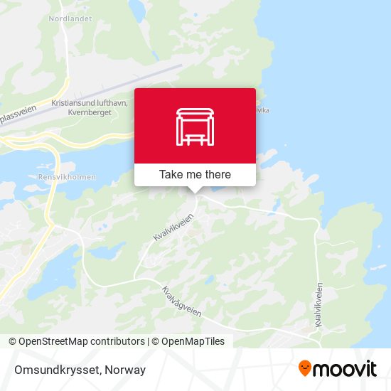 Omsundkrysset map