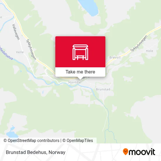 Brunstad Bedehus map
