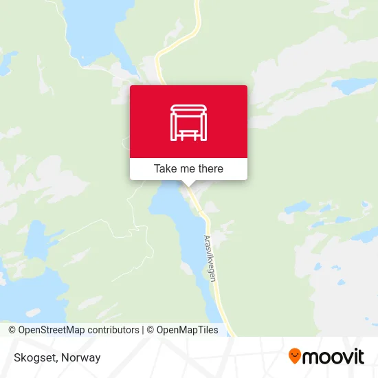 Skogset map