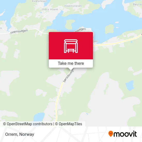 Orrem map