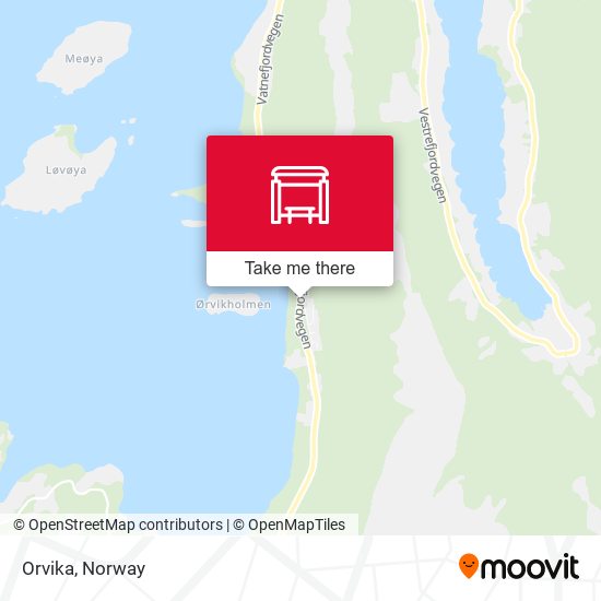 Orvika map