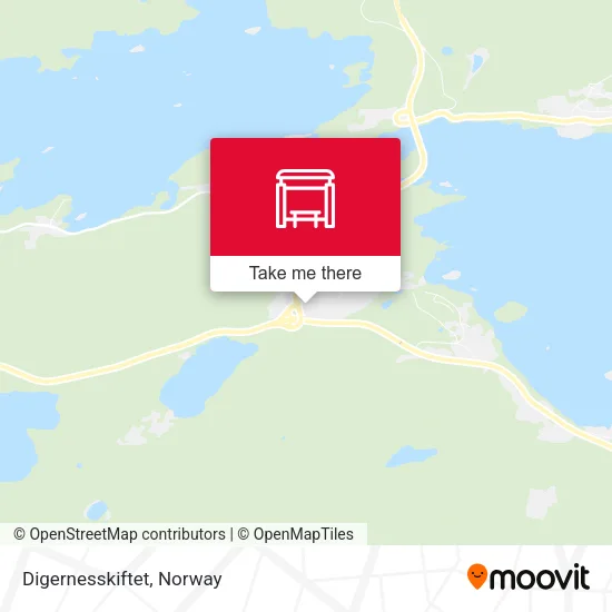 Digernesskiftet map