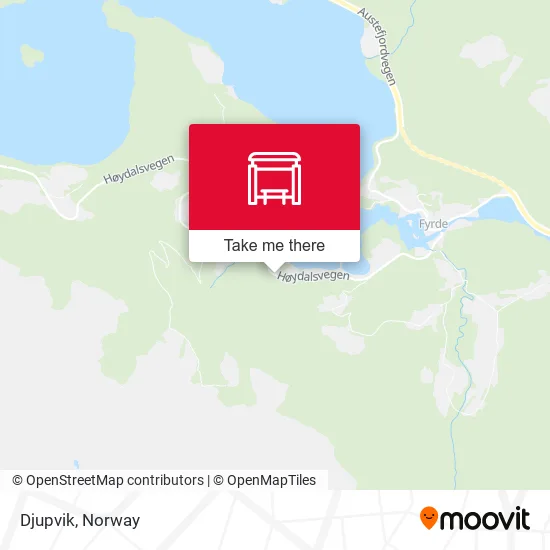 Djupvik map