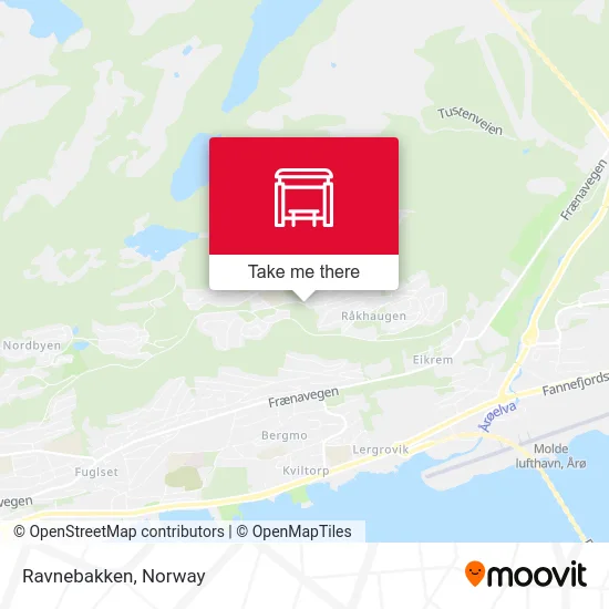 Ravnebakken map