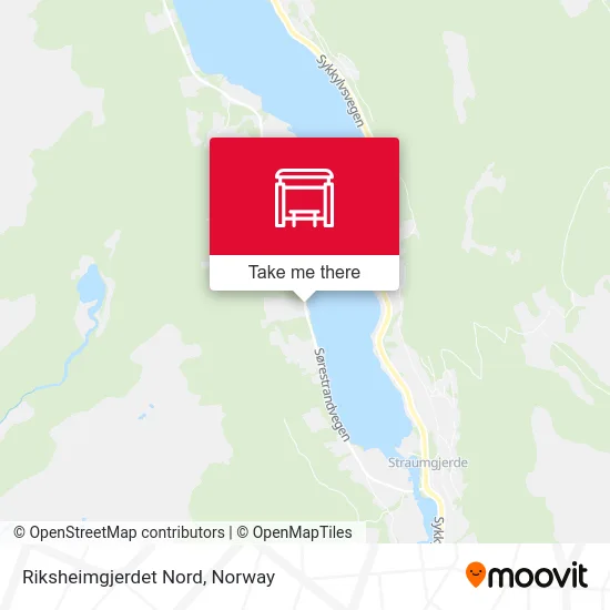 Riksheimgjerdet Nord map