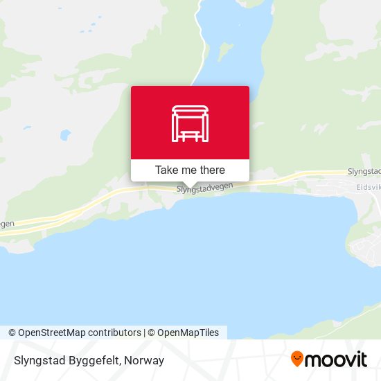 Slyngstad Byggefelt map