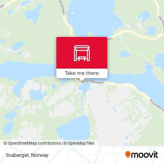 Svaberget map