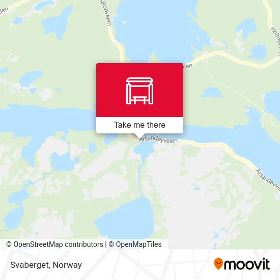 Svaberget map