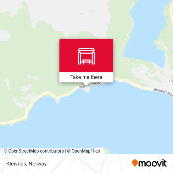 Kleivnes map