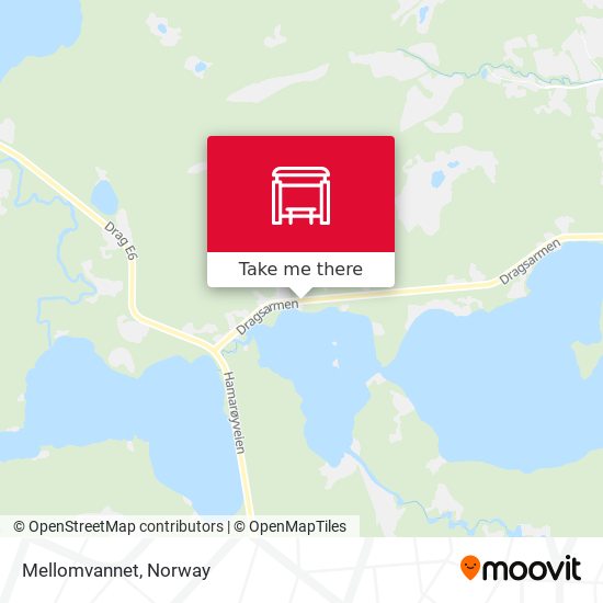 Mellomvannet map