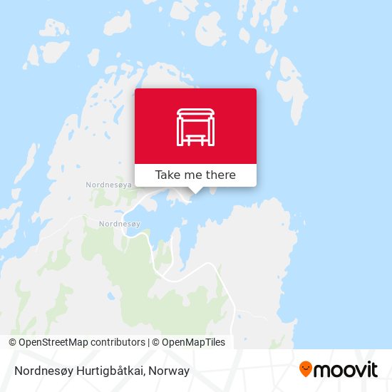 Nordnesøy Hurtigbåtkai map