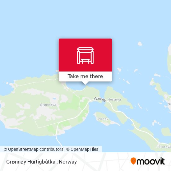 Grønnøy Hurtigbåtkai map