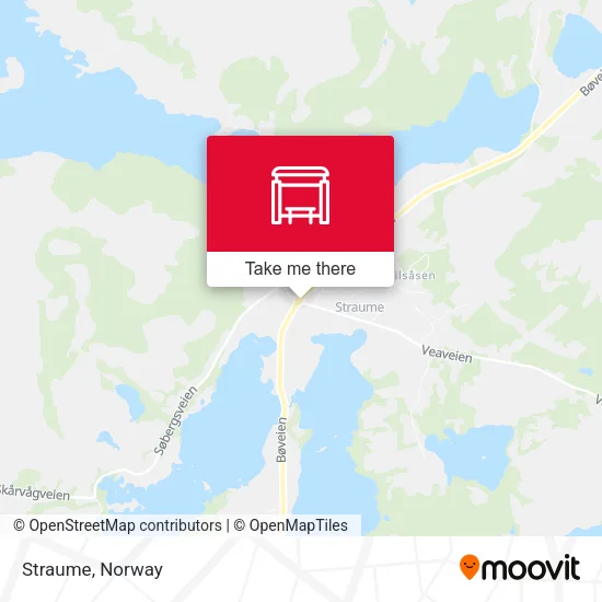 Straume map
