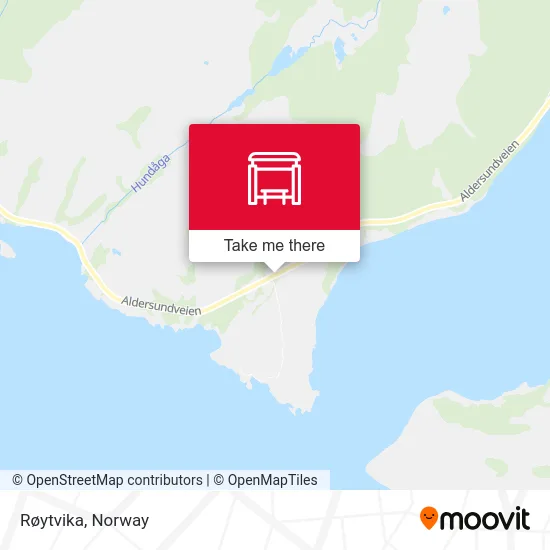Røytvika map