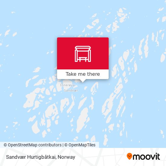 Sandvær Hurtigbåtkai map