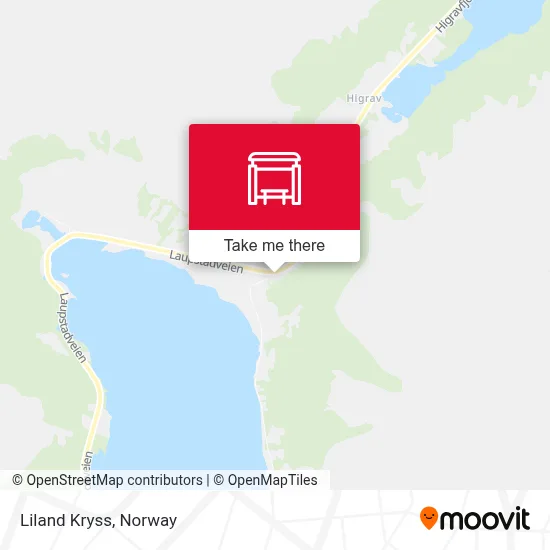 Liland Kryss map