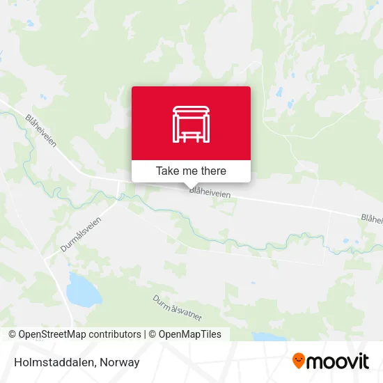 Holmstaddalen map