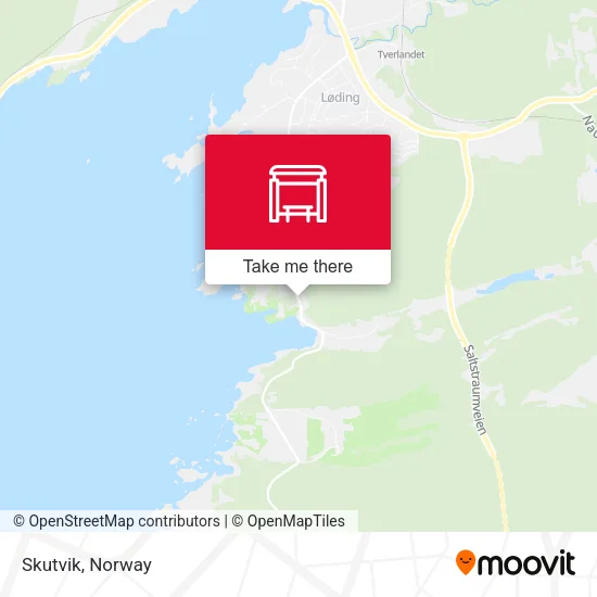 Skutvik map