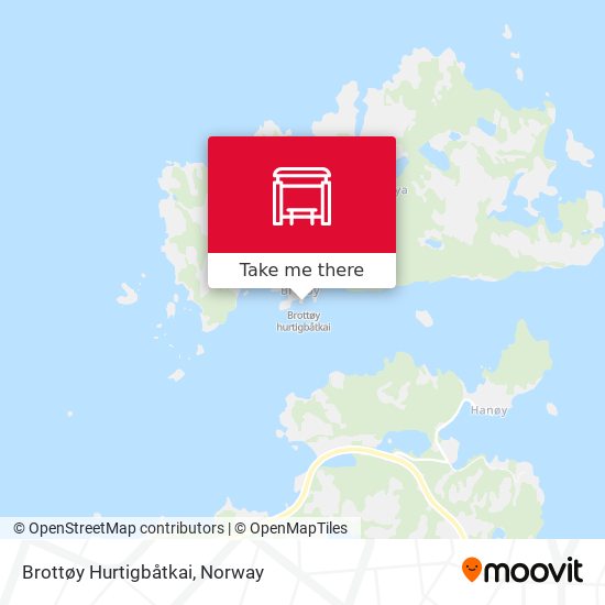 Brottøy Hurtigbåtkai map