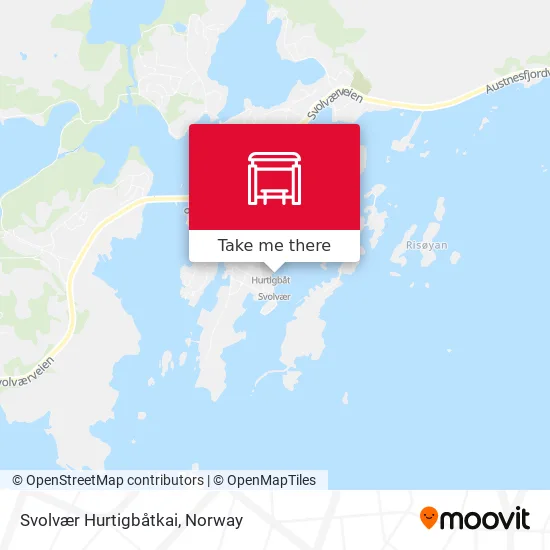 Svolvær Hurtigbåtkai map