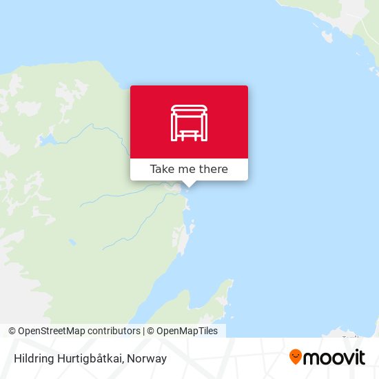 Hildring Hurtigbåtkai map