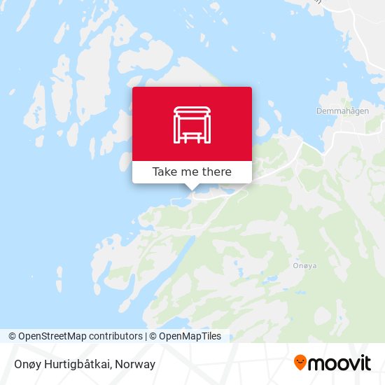 Onøy Hurtigbåtkai map