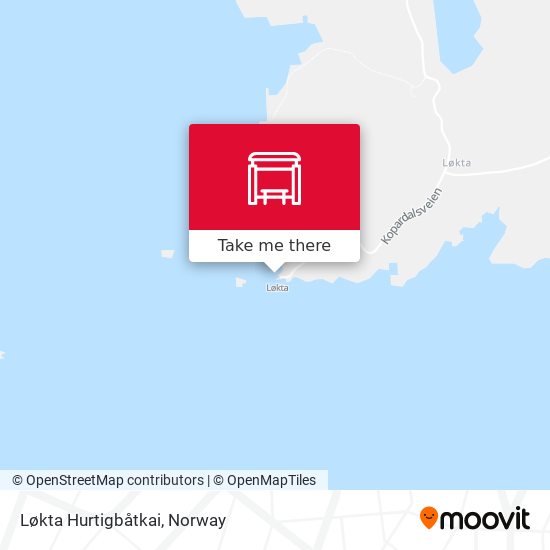 Løkta Hurtigbåtkai map