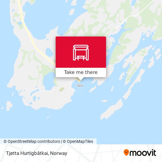 Tjøtta Hurtigbåtkai map