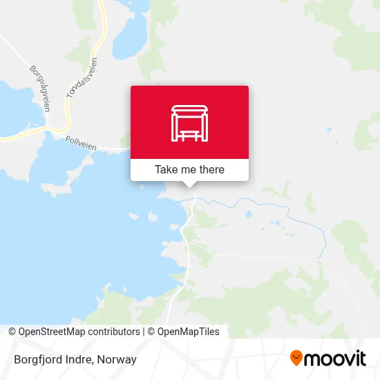 Borgfjord Indre map