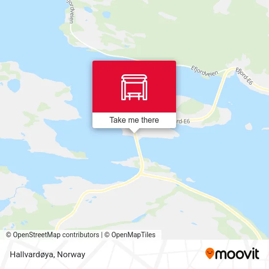 Hallvardøya map