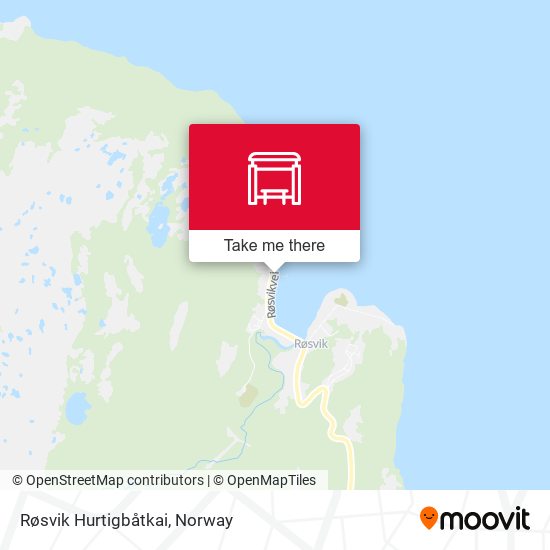 Røsvik Hurtigbåtkai map