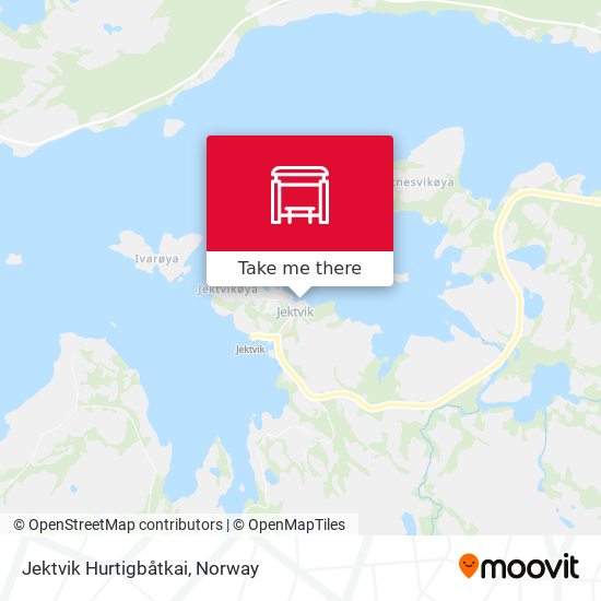 Jektvik Hurtigbåtkai map