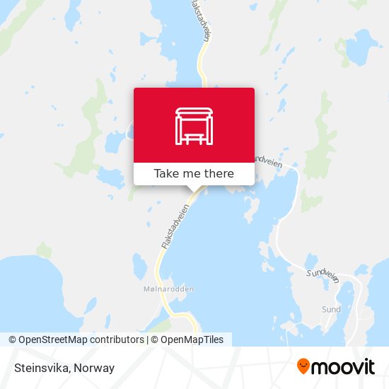 Steinsvika map