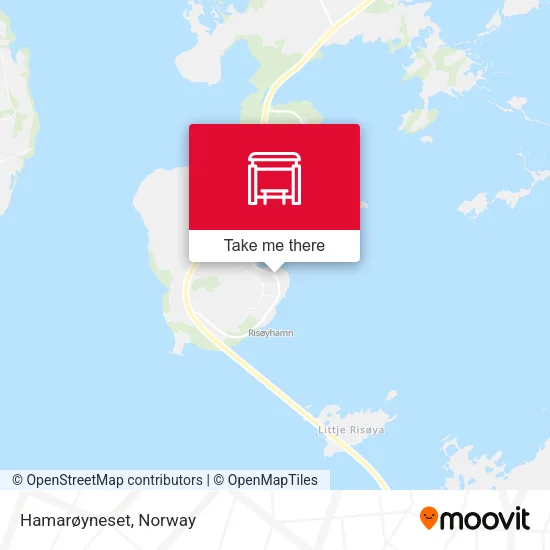 Hamarøyneset map