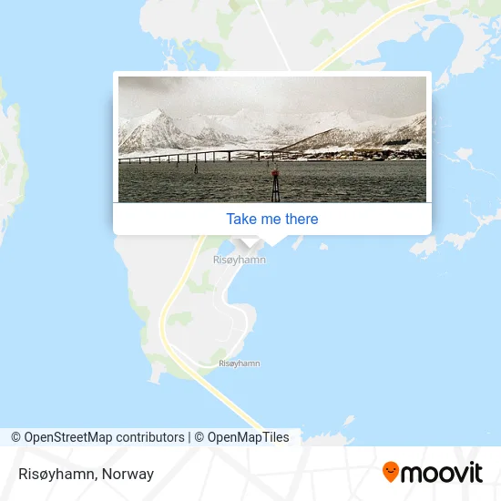 Risøyhamn map