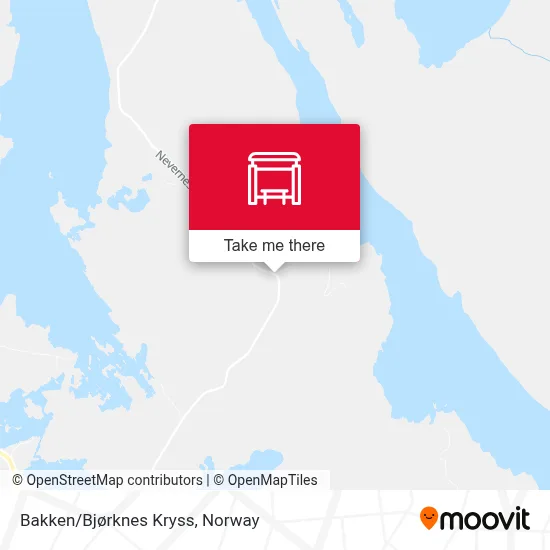 Bakken/Bjørknes Kryss map