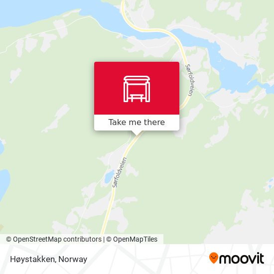 Høystakken map