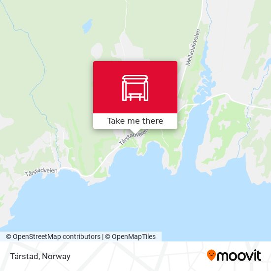 Tårstad map