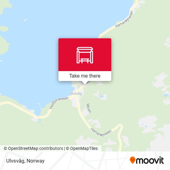 Ulvsvåg map