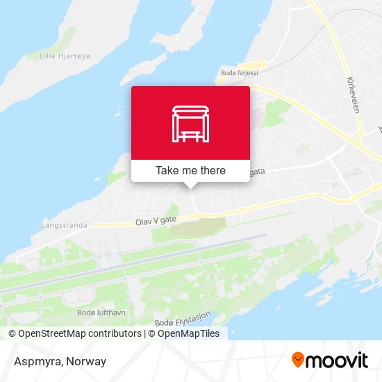 Aspmyra map