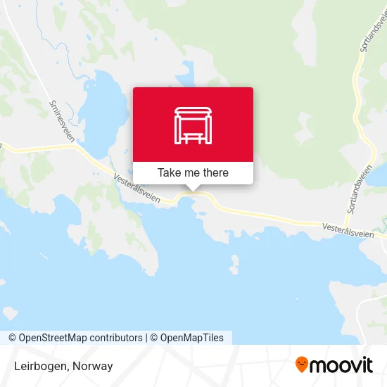 Leirbogen map