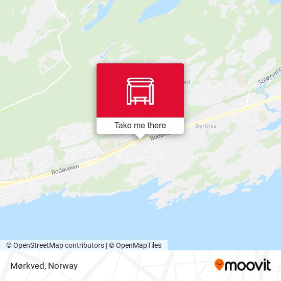 Mørkved map