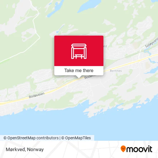 Mørkved map