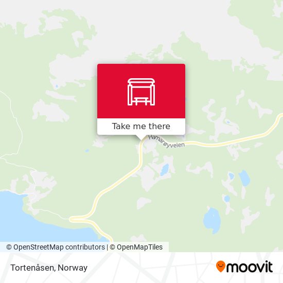 Tortenåsen map