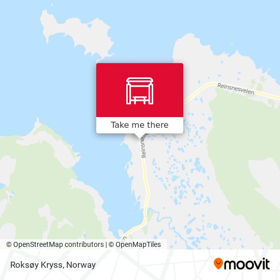 Roksøy Kryss map
